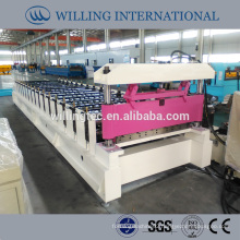 trapezoidal sheet roof tile wall panel roll forming machine hot in indian